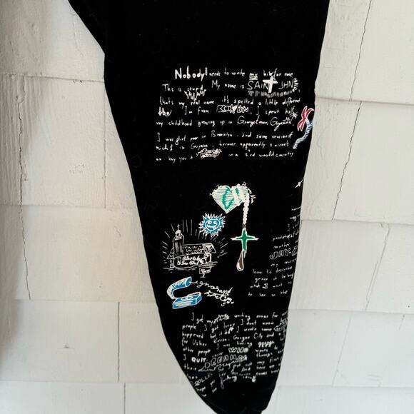 Saint JHN Not a Cult Black Sweatpants size Small - Picture 5 of 8